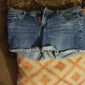 Zara denim shorts